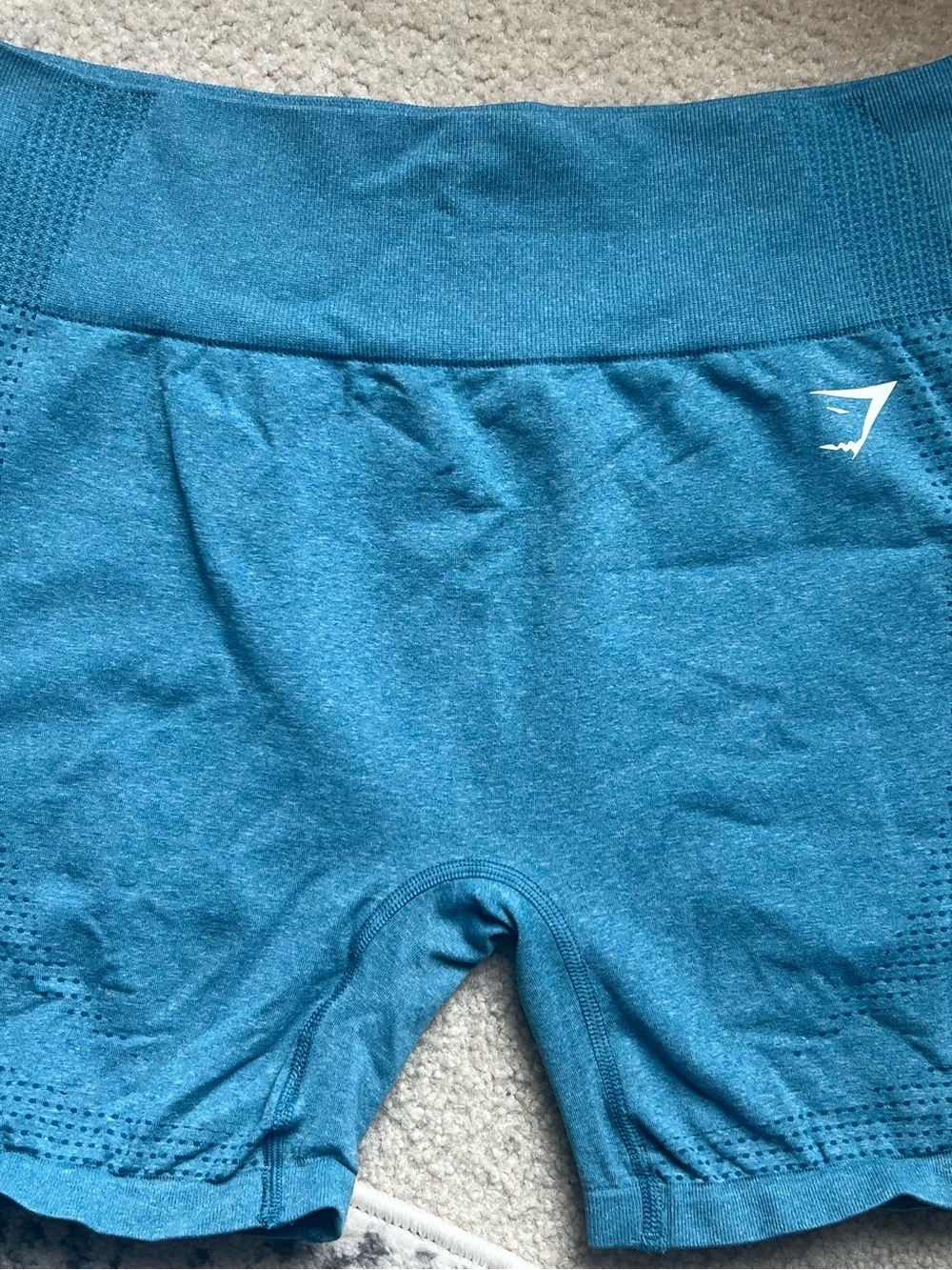 Gymshark Blue Seamless Shorts - Vital 2.0 Seamless